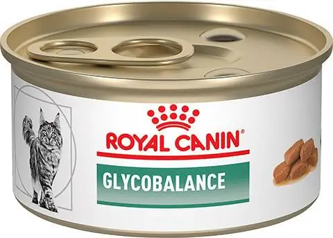 Royal Canin Veterinary Diet Glycobalance պատառիկներ սուսի պահածոյացված կատուների սննդի մեջ