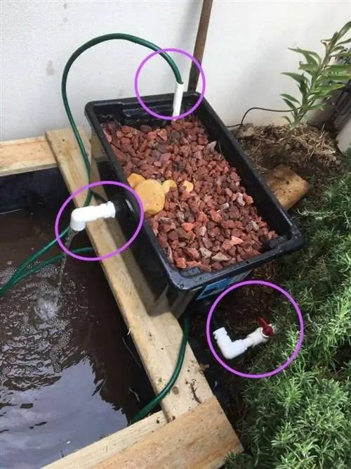 Maliit na DIY Pond Filter