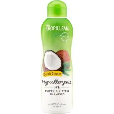 TropiClean hypoallergeeninen pentu- ja kissashampoo (1)