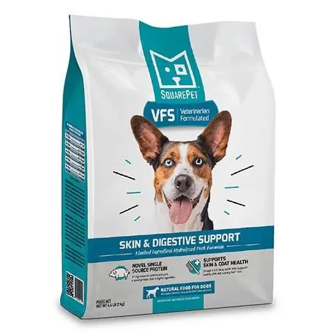 „SquarePet VFS Skin & Digestive Support“sausas šunų maistas