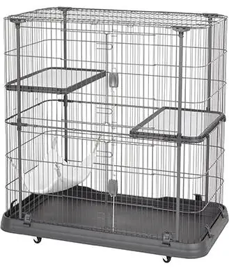 Prevue Pet Products Deluxe Cat Cage lekhage