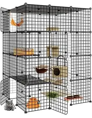 Eiiel Large Cat Cage Lekhage