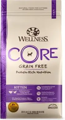 Wellness CORE χωρίς σιτηρά Kitten Formula Dry Food για γάτες