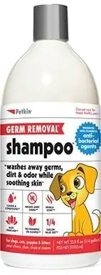 Shampoing pour chat parfumé à la vanille Petkin Germ Removal