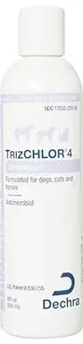 TrizCHLOR 4 shampoo koirille, kissoille ja hevosille