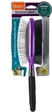 2Hartz Groomer's Best Combo Dog Brush