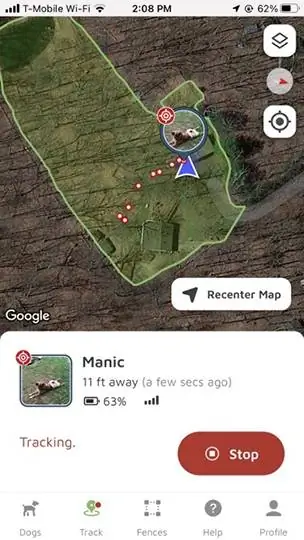 Spoton gps plot obojek pro mobilní sledování