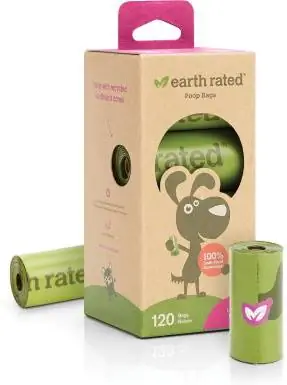 Мешки для собачьих экскрементов с рейтингом Earth Rated Refill Bags