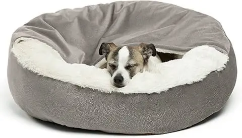 Sheri Cozy Cuddler Covered Dog Bed: parhaat ystävät