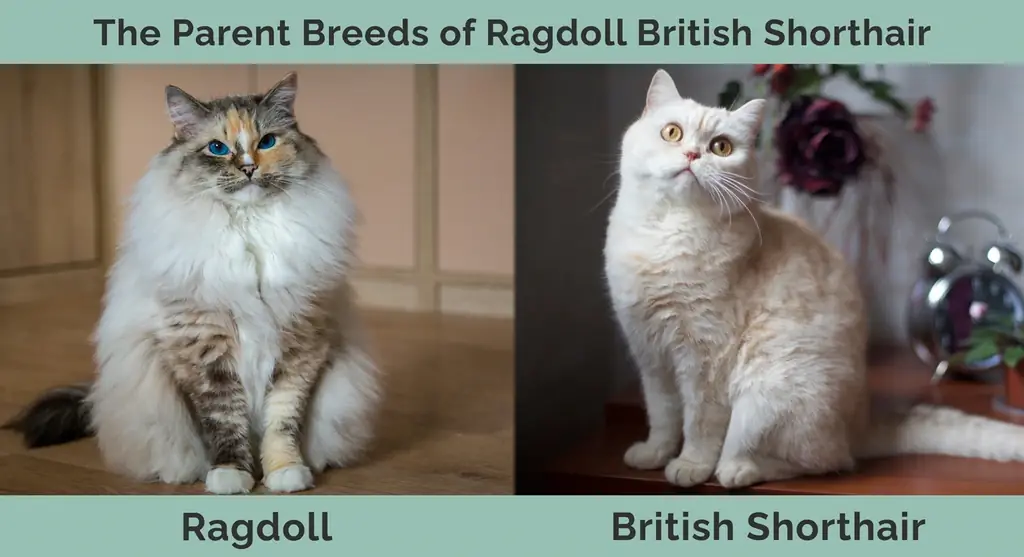 Rasele părinte ale amestecului Ragdoll British Shorthair