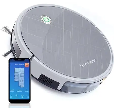 Robot aspirapolvere Pure Clean Smart con telecomando