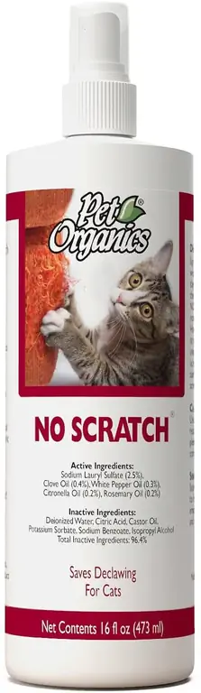 NaturVet Pet Organics No-Scratch kissoille