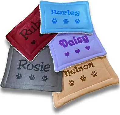 Personalisierte Hundematte von Custom Catch