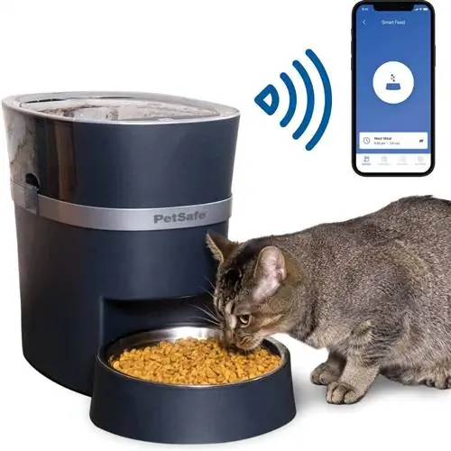 PetSafe Smart Feed 2.0 WiFi የነቃ አውቶማቲክ ውሻ እና ድመት መጋቢ (1)