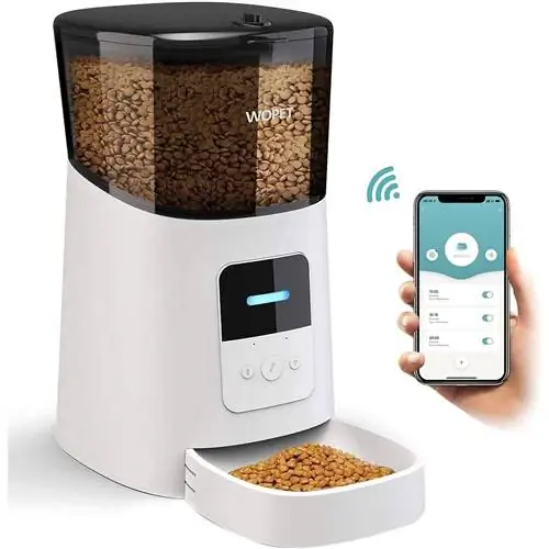 Alimentador automático para gatos WOPET 6L (1)