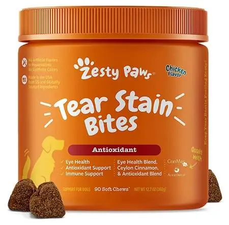 Zesty Paws нулимсны толбо хазуулсан