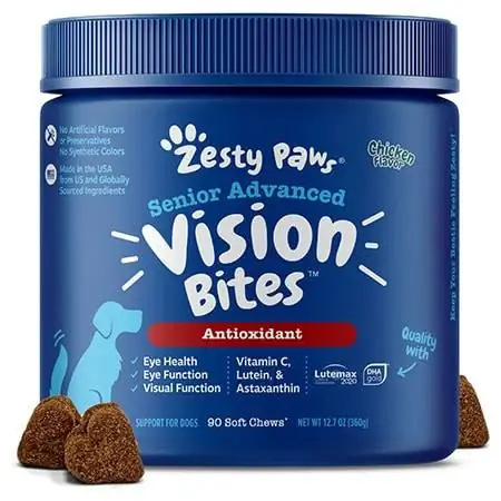 Zesty Paws Advanced Vision Bites