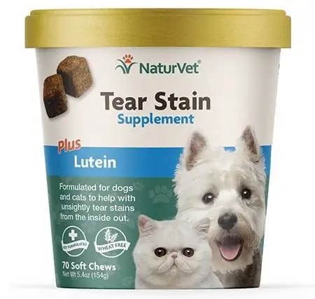 NaturVet Tear Stain Vision Ergänzung