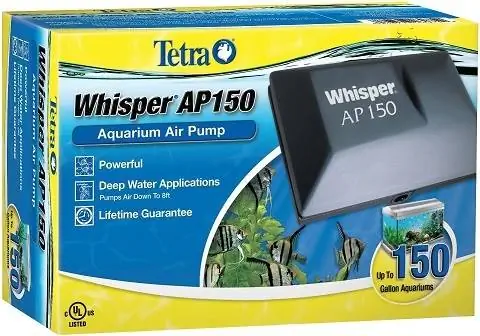 Tetra Whisper luftpumpe