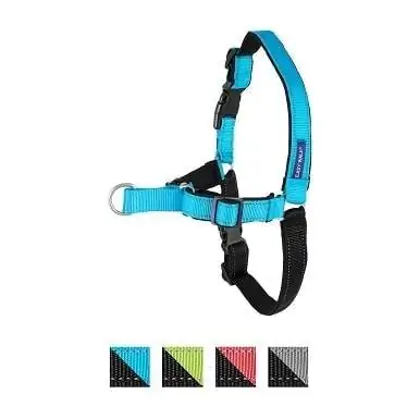 9PetSafe Deluxe Easy Walk din nailon reflectorizant, fără tragere