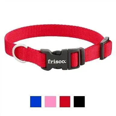 2 Collar de gos de niló sòlid Frisco