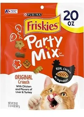 Friskies Party Mix Crunch Cat pamlsky