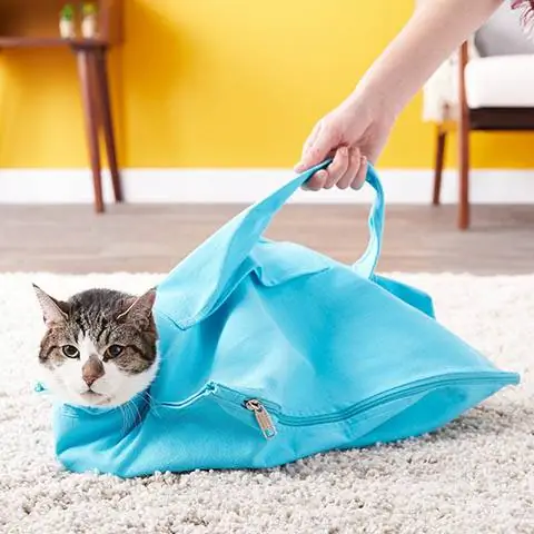 Saco de transporte para gatos E-Z-Zip Cat-in-the-bag