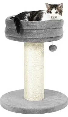 Frisco 24,8-in Heavy Duty Faux Fur Cat Tree