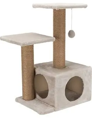 TRIXIE Valencia 27.75-in Plush Cat Tree