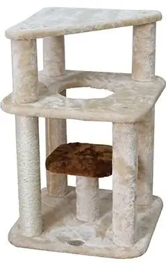 Go Pet Club 25-in Faux Fur Cat Tree