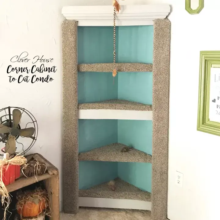 Kampinis kabinetas Cat Condo- Hometalk