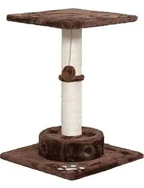 Tiger Tough Scratching Post 22.5-in Faux Fur Cat Tree