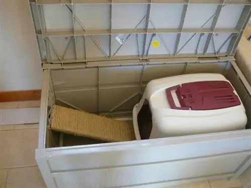 Mess-less Cat Litter Box