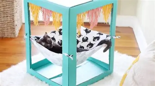 DIY Chic Cat Hammock