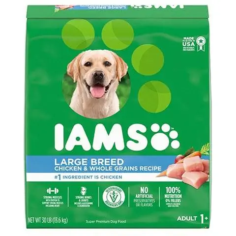 Iams Adult Large Breed igazi csirke száraz kutyaeledel