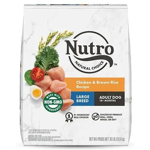 Nutro Natural Choice Hrană uscată pentru pui și orez brun de rasă mare