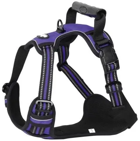 Harness Anjing Tanpa Tarik Reflektif EliteField Empuk