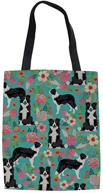 Bolsa de lona floral para cachorro-INSTANTARTS-Amazon