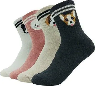 JJMax Dog Collection Crew Socks