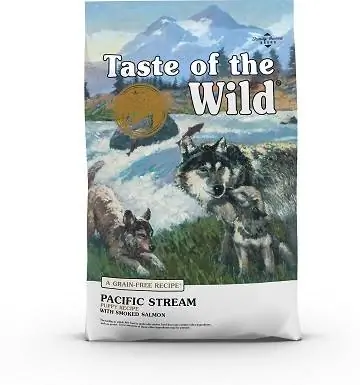 Taste of the Wild Pacific Stream Puppy Formula Χωρίς σιτηρά Ξηρά τροφή για σκύλους