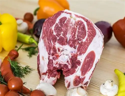 viande de chèvre aux légumes