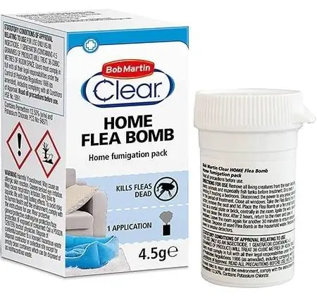 Kit de fumigação doméstica Bob Martin Clear Flea Bomb