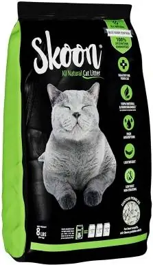 Litière pour chat entièrement naturelle Skoon_Amazon