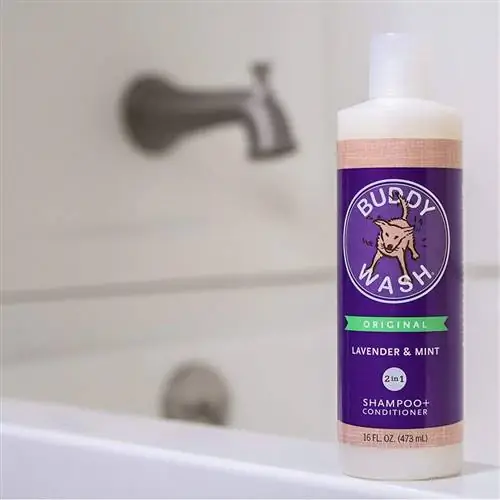 Buddy Wash Buddy Wash Lavender & Mint በገንዳ ውስጥ