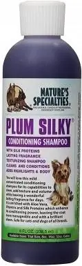 Nature's Speci alties Plum Silky Shampoo condizionante per cani