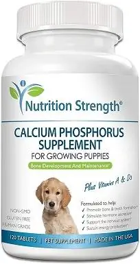 10Nutrition Strength Calcium Phosphorus para perros