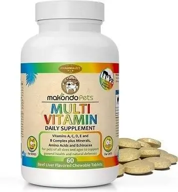 Köpekler ve Kediler için 8Makondo Pets Multivitamin