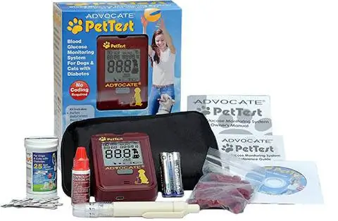 PetTest Advocate Hệ thống theo dõi đường huyết cho chó & mèo