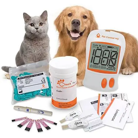 Pet Control HQ Ntshav Qab Zib Glucose Monitor System