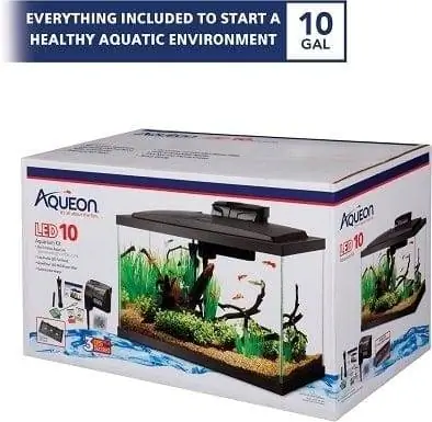 Aqueon LED Fish Aquarium Starter Kit